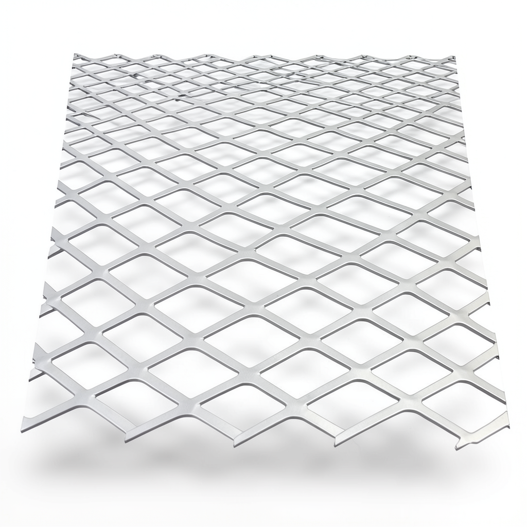 Aluminum Expanded Metal Mesh Thickness 2 mm Width 1.22 m Length 4 m
