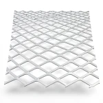 Aluminum Expanded Metal Mesh Thickness 2 mm Width 1.22 m Length 4 m