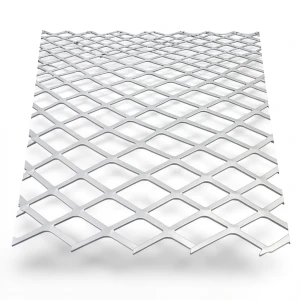 Aluminum Expanded Metal Mesh Thickness 2 mm Width 1.22 m Length 4 m
