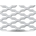 Hot Rolled Expanded Sheet 2.3 mm Thickness, 1.22 M Width, 4 M Length, Mozakhraf Design
