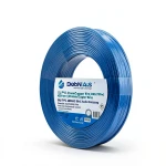 لفة سلك نحاس مجدول CU/PVC مساحة مقطع 400mm2، 450/750 فولت، لون أزرق | شركة كابلات جدة