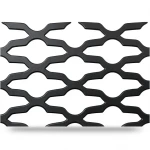 Hot Rolled Expanded Metal Mozakhraf Design 1.8 mm Thickness 2.44 M Width 1 M Length
