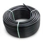لفة أنابيب بلاستيك HDPE ضغط اسمي 19.2 بار PE 100 قطر خارجي 160 مم SDR 7.4 أسود