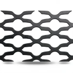 Hot Rolled Expanded Metal Mesh 1.8 mm Thickness, 2.44 M Width, 2 M Length, Mozakhraf Shape