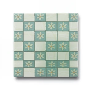 بلاط جدران سيراميك مقاس 20×20 سم، لون إنسرت سمارت تفاح