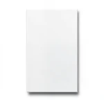 Ceramic Wall Tiles 20x43 cm Rectangle, White Color