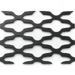 Hot Rolled Flattened Expanded Metal Mozakhraf Form 1.8 mm Thickness 2.44 M Width 6 M Length