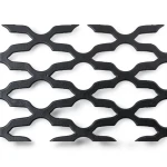 Hot Rolled Expanded Mesh Mozakhraf Shape Wire Diameter 2.7 mm Size 1.22×3 m