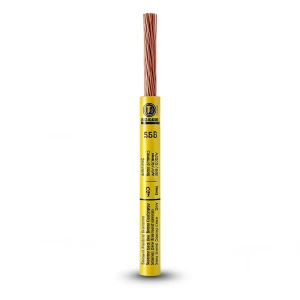 لفة سلك مفرد نحاس مجدول CU/PVC مقاس 25mm2، 450/750 فولت، لون أصفر | شركة كابلات جدة