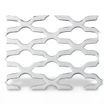 Hot Rolled Expanded Metal 2 mm Thickness, Size 2.44×1 m, Mozakhraf Design