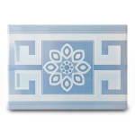 Ceramics Walls Size 33x50 cm, Insert Versailles Blue Color