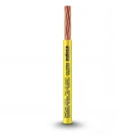 سلك كهرباء مفرد نحاس مجدول CU/PVC مساحة مقطع 2.5mm2، 450/750 فولت، لون أصفر | شركة كابلات جدة