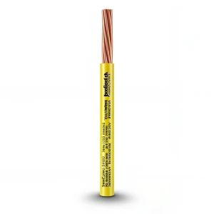 سلك كهرباء مفرد نحاس مجدول CU/PVC مساحة مقطع 2.5mm2، 450/750 فولت، لون أصفر | شركة كابلات جدة