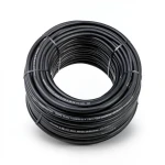 سلك نحاس مجدول مقاوم للحراره احادى النواة معزول PVC 90º 50 مم² 450/750 فولت 300 قدم اسود | شركة الفنار
