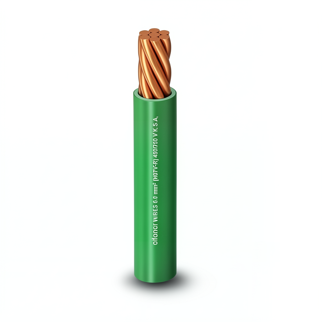 كابل نحاس مجدول احادى النواة معزول PVC 70º 1.5 مم² 450/750 فولت 300 قدم أخضر PVC 70 | شركة الفنار