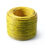 لفة سلك مفرد نحاس مجدول CU/PVC مقاس 50mm، 450/750 فولت، لون أصفر | شركة كابلات جدة