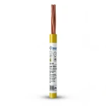 Single Core Stranded Cable CU/PVC 95mm Conductor, 450/750V, Yellow | Jeddah Cables Company