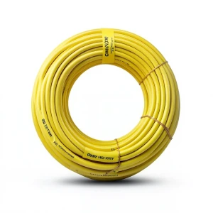 سلك مفرد نحاس مجدول CU/PVC مساحة مقطع 16mm2، 450/750 فولت، لون أصفر | شركة كابلات جدة