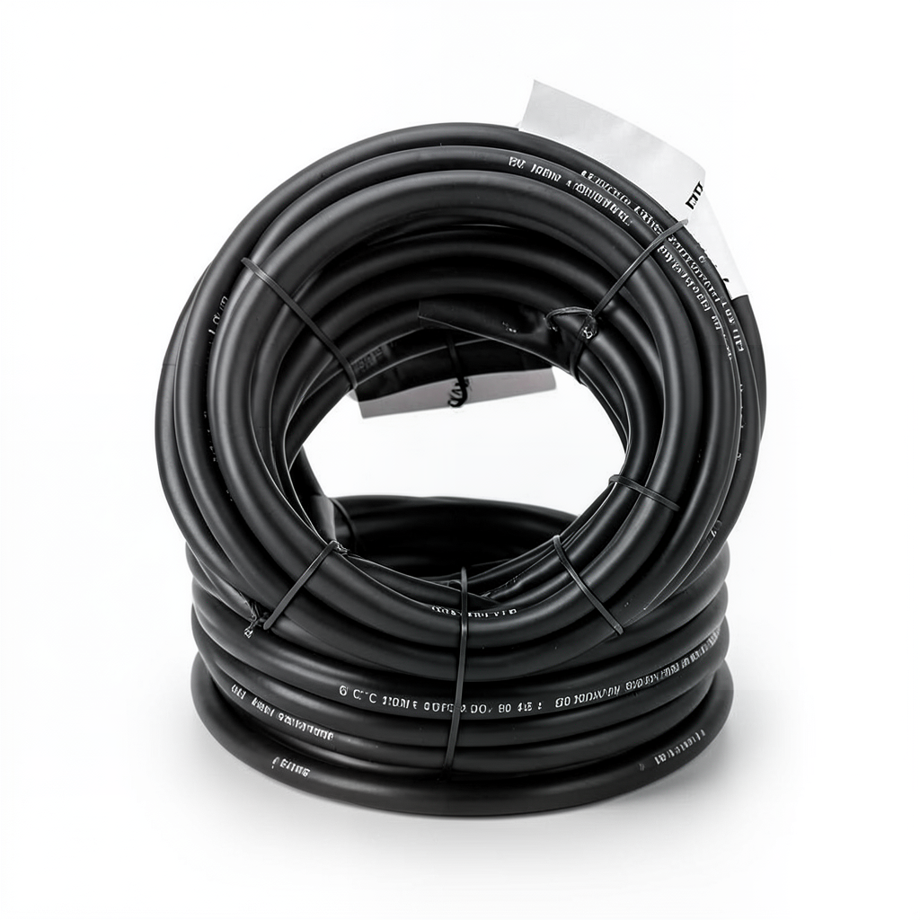 سلك نحاس مجدول مقاوم للحراره احادى النواة معزول PVC 90º مقاس 120 مم² 450/750 فولت 300 قدم اسود | شركة الفنار