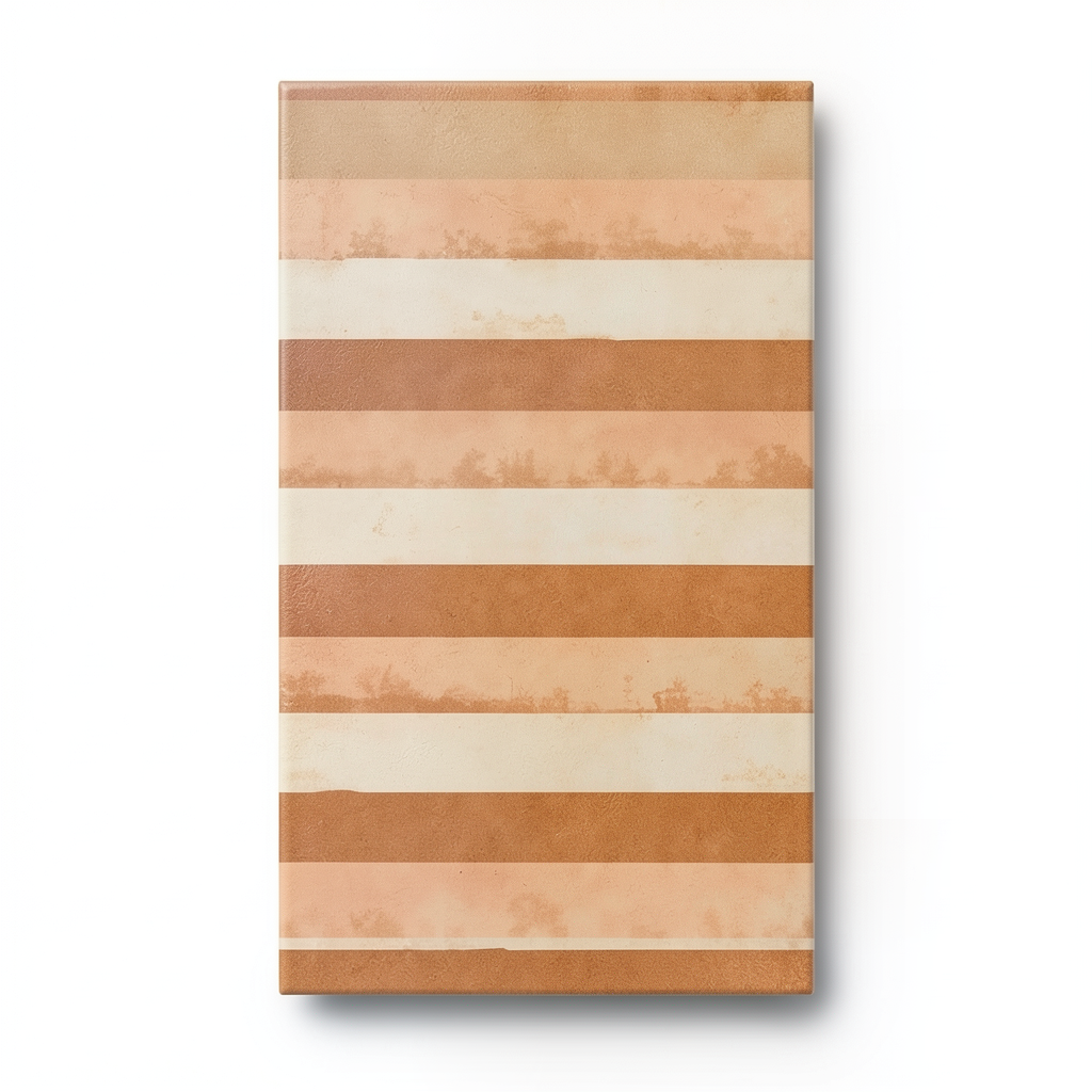 Ceramic Wall Tiles Size 20x43 cm, Rectangle, Lines Warm Color