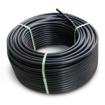 HDPE Plastic Coil Pipe PN 19.2 Bar PE 100, 90 mm OD, SDR 7.4, Black