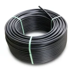 HDPE Plastic Coil Pipe PN 19.2 Bar PE 100 OD 125 mm SDR 7.4 Black