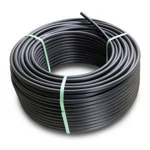 HDPE Plastic Coil Pipe PN 19.2 Bar PE 100 OD 125 mm SDR 7.4 Black