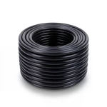 لفة أنابيب HDPE ضغط 20 بار PE 100 مقاس 125 ملم سمك 15.5 مم لون أسود