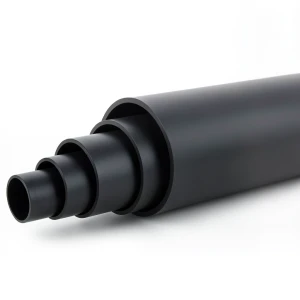 مواسير HDPE ضغط 9.9 بار PE 100 قطر خارجي 225 مم SDR 13.6 لون اسود
