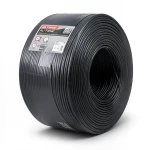 سلك نحاس مجدول مقاوم للحرارة أحادي النواة معزول PVC 90º 400 مم² 450/750 فولت 300 قدم أسود | شركة الفنار