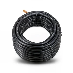 Heat Resistant Single Core Stranded Copper Cable PVC 90 ºC 35 mm² 450/750V 300ft Black | Al Fanar