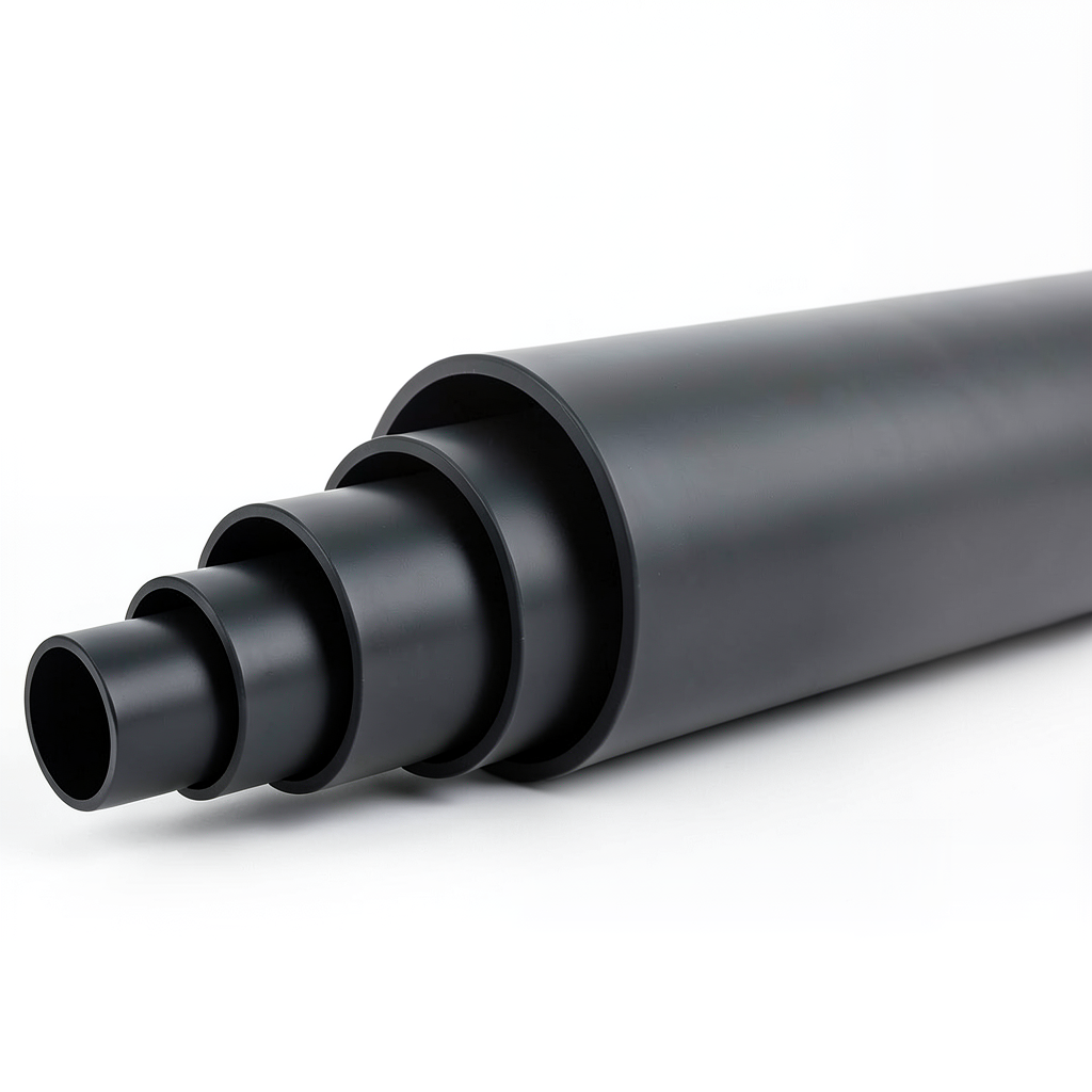 HDPE Polyethylene Pipe PN 9.9 Bar PE 100 315 mm SDR 13.6 Black