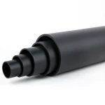 HDPE Polyethylene Pipe PN 9.9 Bar PE 100 OD 400 mm SDR 13.6 Black