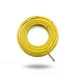 سلك مفرد نحاس مجدول CU/PVC مساحة مقطع 120mm2، 450/750V، لون أصفر | شركة كابلات جدة
