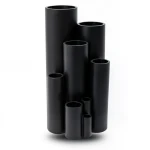 أنابيب HDPE ضغط 4 بار PE 100 مقاس 250 ملم سمك 7.0 ملم لون أسود