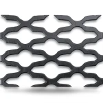 Hot Rolled Expanded Mesh Mozakhraf Shape Wire Diameter 2.3 mm Width 1.22 M Length 3 M
