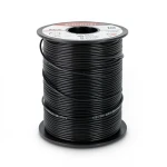 سلك كهربائي نحاس مرن مقاس 10mm، 450/750 فولت، عزل PVC مقاوم للحرارة، أسود | شركة الفنار