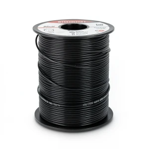 Copper Flexible Electrical Wire Conductor 10mm, 450/750V, Heat Resistant PVC Insulated, Black | Al Fanar