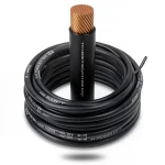 Flexible Copper Electric Wire Conductor 6mm, 450/750V, Heat Resistant PVC Insulated, Black | Al Fanar