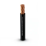 Heat Resistant Single Core Stranded Copper Cable PVC 90 ºC 25 mm² 450/750 Volt 300 Feet Black | Al Fanar