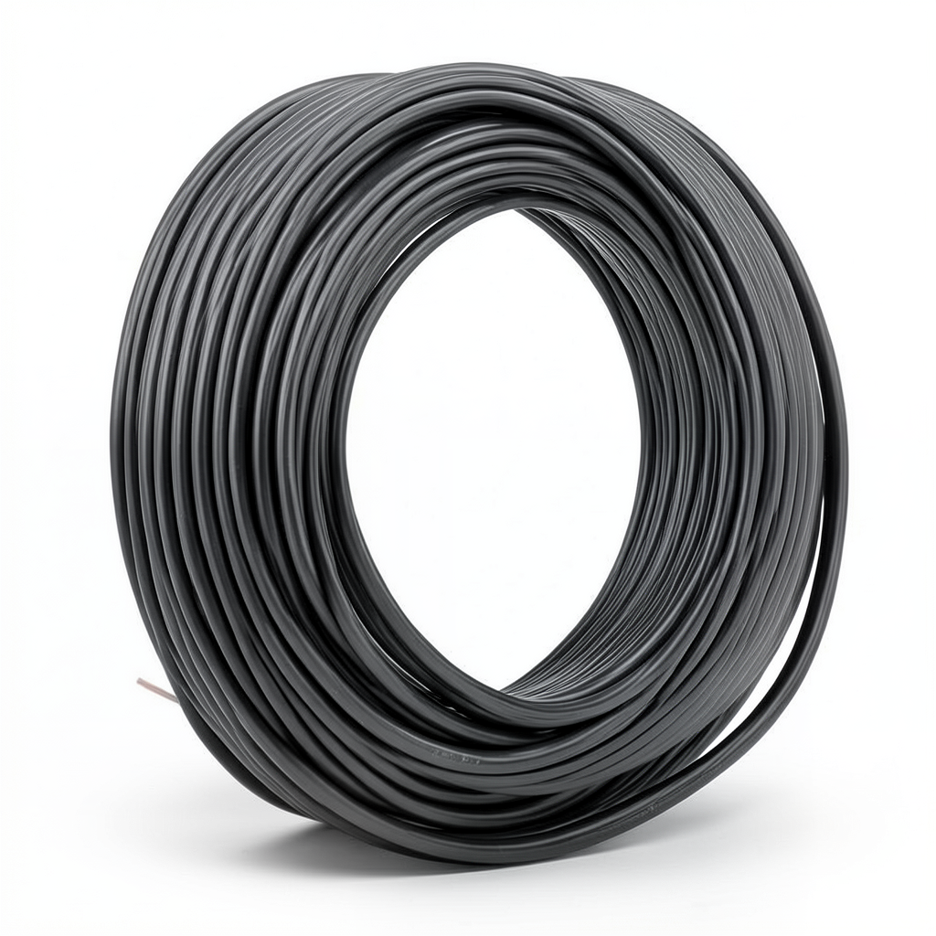 سلك مرن نحاس كهربائي مقاس 50mm، 450/750 فولت، عزل PVC مقاوم للحرارة، أسود | شركة الفنار