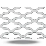 Hot Rolled Expanded Metal Mesh 1.8 mm Thickness, 2.44 M Width, 2 M Length, Mozakhraf Shape