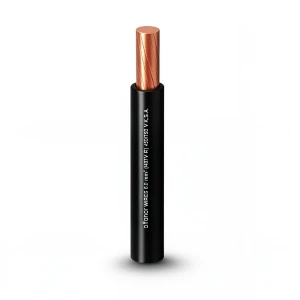 Heat Resistant Single Core Stranded Copper Cable PVC 90 ºC 185 mm² 450/750 Volt 300 Feet Black | Al Fanar
