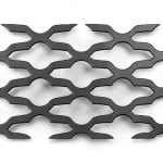 Hot Rolled Expanded Mesh Mozakhraf Form Thickness 1.8 mm Width 2.44 M Length 3 M