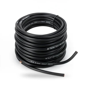 سلك مرن نحاس كهربائي مقاس 50mm، 450/750 فولت، عزل PVC مقاوم للحرارة، أسود | شركة الفنار