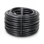Heat Resistant Single Core Stranded Copper Cable PVC 90 ºC 150 mm² 450/750 Volt 300 Feet Black | Al Fanar
