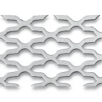 Hot Rolled Expanded Sheet Mozakhraf Design 2.7 mm Thickness 1.22 M Width 4 M Length