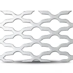 Hot Rolled Expanded Metal Mesh 2 mm Thickness, 2.44 M Width, 2 M Length, Mozakhraf Shape