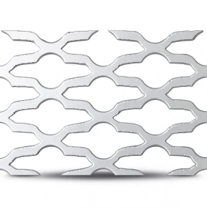 Hot Rolled Expanded Metal Mesh 2 mm Thickness, 2.44 M Width, 2 M Length, Mozakhraf Shape