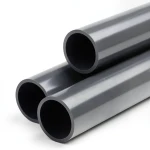 انابيب بلاستيك UPVC ضغط 15 بار مقاس 2 إنش سماكة 4.5 ملم لون رمادي غامق
